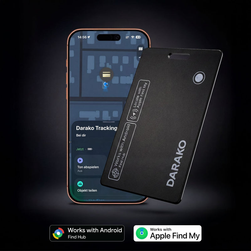 Darako™ Tracking Card – Locate Your Valuables Anywhere - DARAKO
